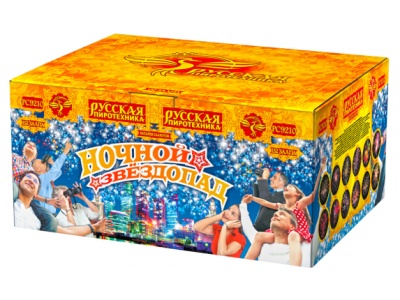 Ночной звездопад Комбинированный Фейерверк купить в Кандалакше | kandalaksha.salutsklad.ru