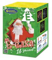 Ё-Ёлка Батарея салютов купить в Кандалакше | kandalaksha.salutsklad.ru
