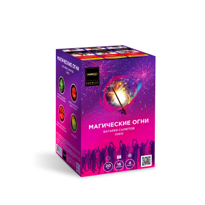 Магические огни Батарея салютов купить в Кандалакше | kandalaksha.salutsklad.ru