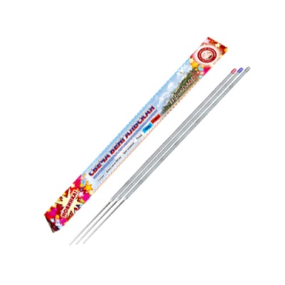 Триколор 300 мм. Бенгальские огни цветные купить в Кандалакше | kandalaksha.salutsklad.ru