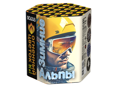 Зимние Альпы Батарея салютов купить в Кандалакше | kandalaksha.salutsklad.ru