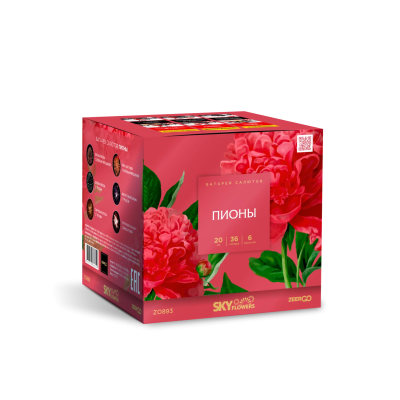 Пионы Салют купить в Кандалакше | kandalaksha.salutsklad.ru