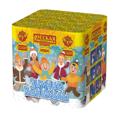 Зимние каникулы 36 Батарея салютов купить в Кандалакше | kandalaksha.salutsklad.ru