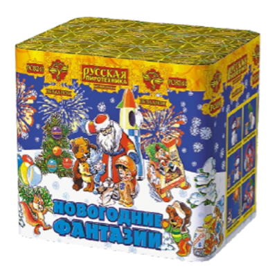 Новогодние фантазии New Салют купить в Кандалакше | kandalaksha.salutsklad.ru